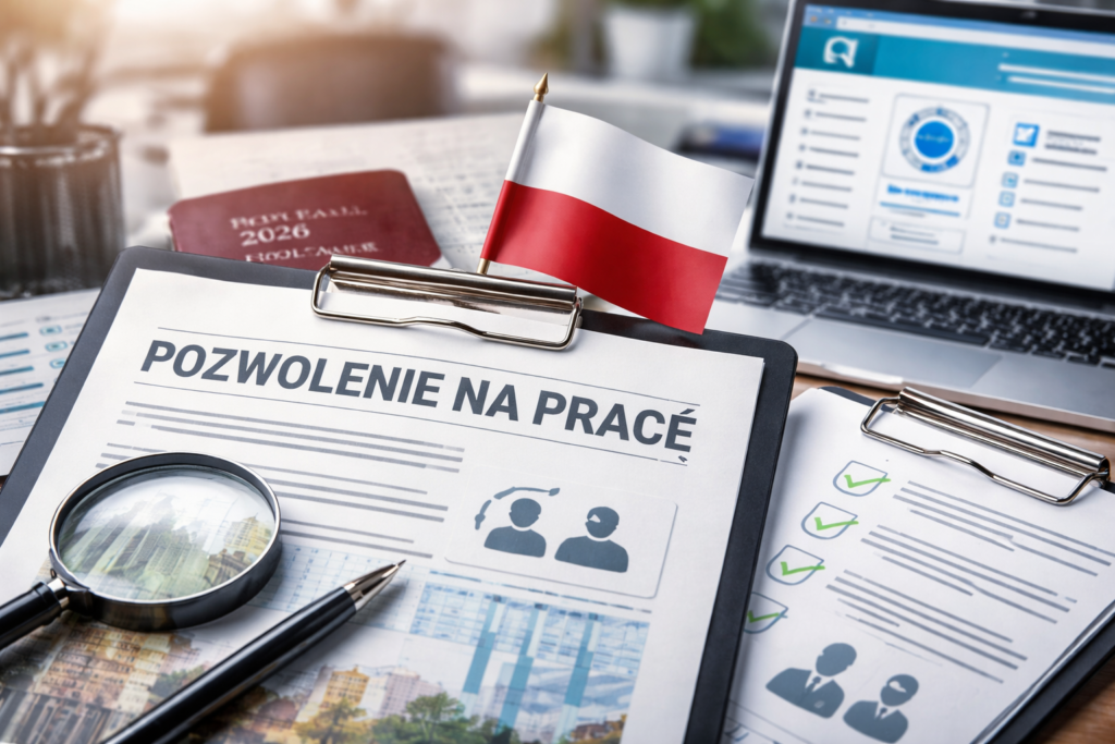 Kontrola dokumentów związanych z pozwoleniem na pracę w Polsce w 2026 roku