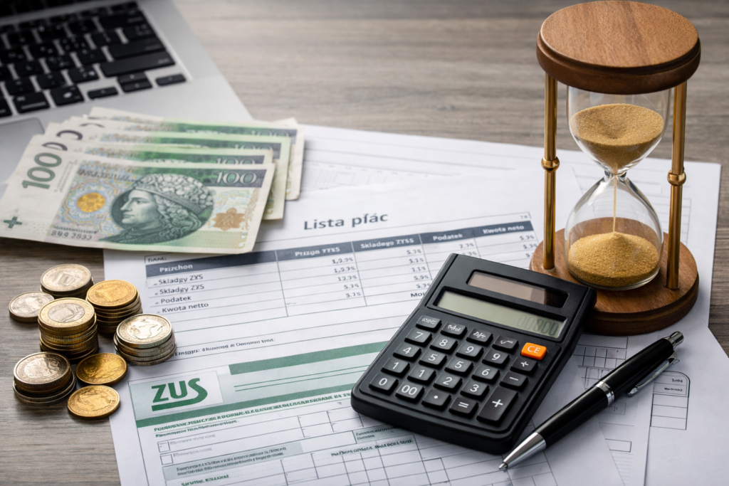 Rozliczanie wynagrodzeń i składek ZUS w firmie w 2026 roku