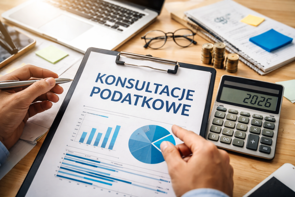 Konsultacja podatkowa i księgowa przy analizie dokumentów firmowych